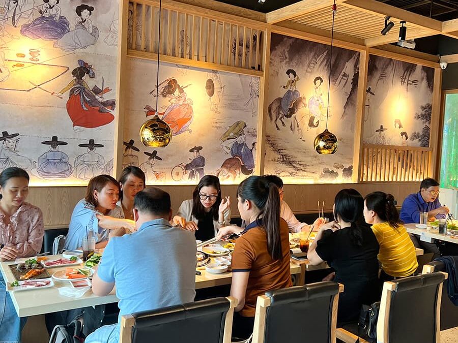 Các món hải sản nướng tại King BBQ