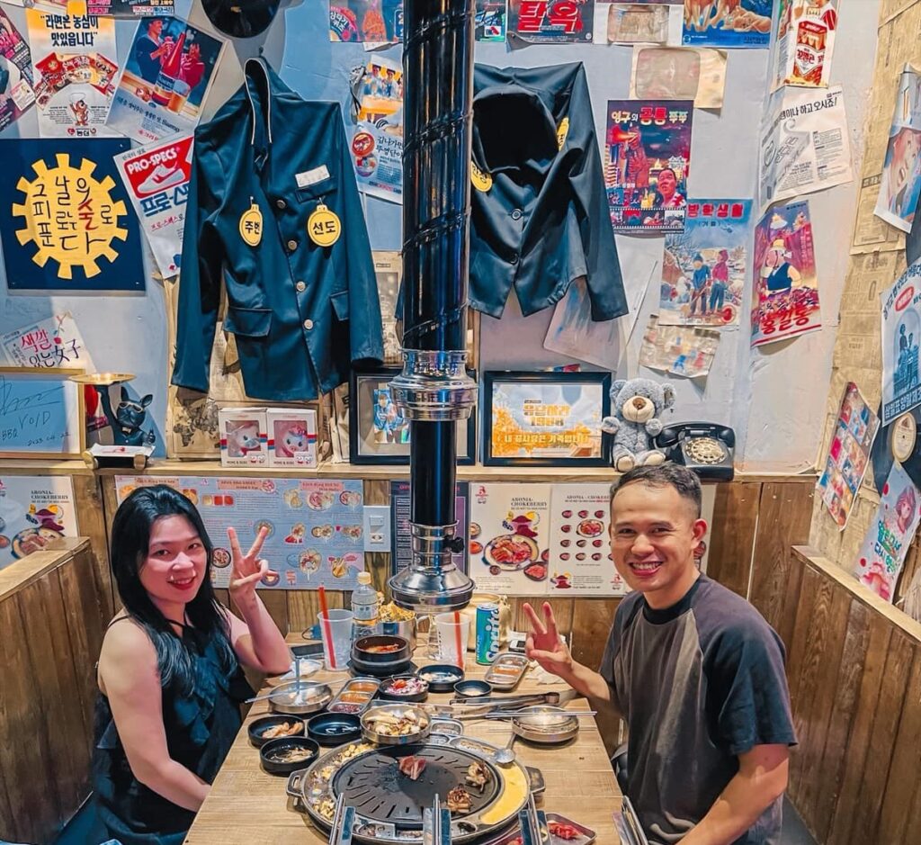 Phong cách trang trí Retro tại Bros Korea